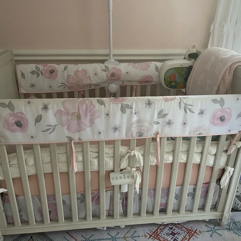 Restoration hardware marcelle collection baby furniture.